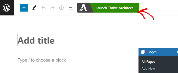 Edit with Thrive Architect Edit with Thrive Architect