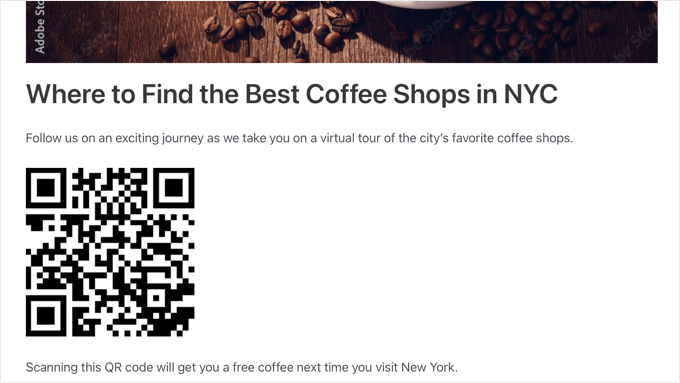 QR code preview QR code preview