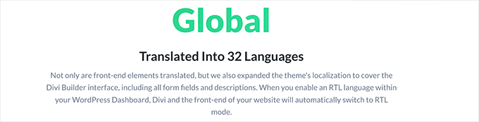 Divi promovează funcția de pregătire pentru traducere