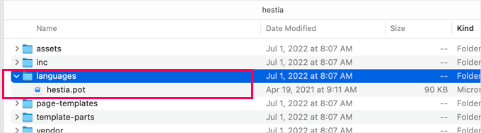 Fișier POT pentru temă