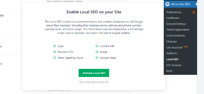 Activate local SEO Activate local SEO
