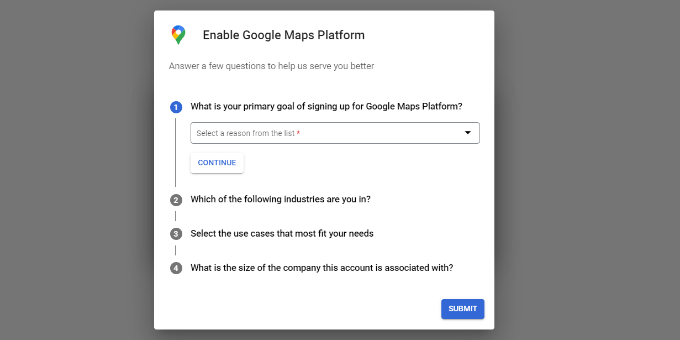 Answer few questions for google maps Answer few questions for google maps
