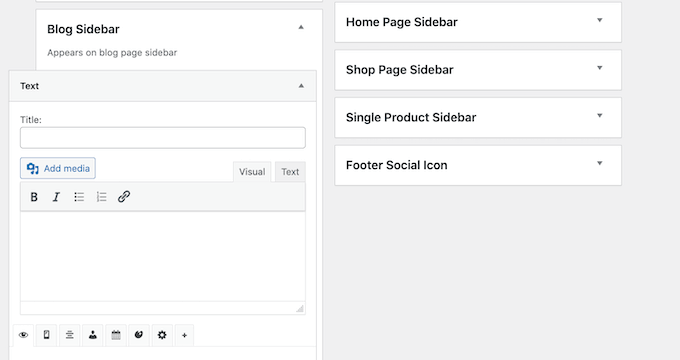 Creating a custom widget using a visual editor Creating a custom widget using a visual editor