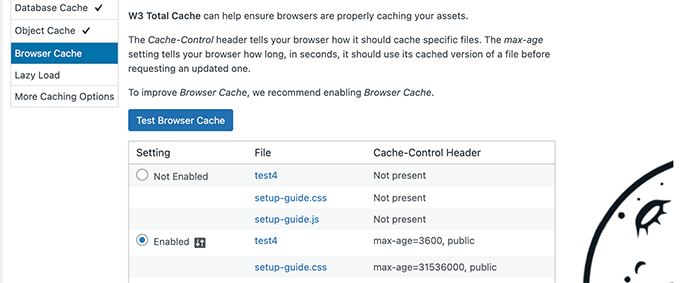 Browser cache Browser cache