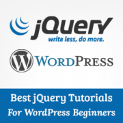 WordPress Yeni Başlayanlar İçin En İyi jQuery Eğitimleri