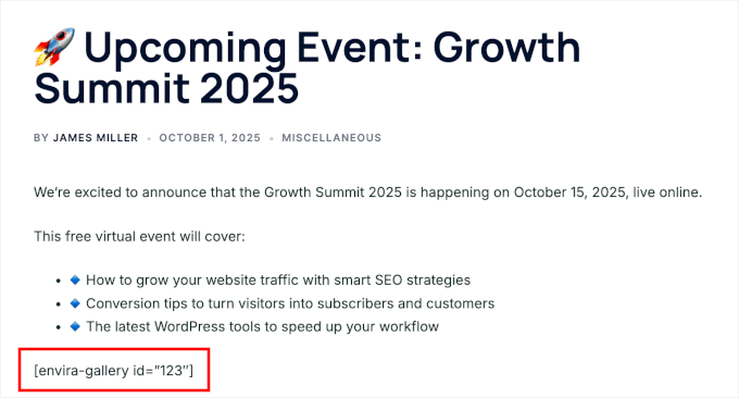 Codice inutilizzato sul front-end del sito