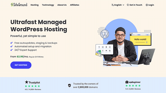 SiteGround Website SiteGround Website
