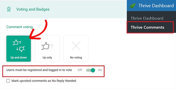 Add the upvote/downvote feature to your comments using Thrive Comments Add the upvote/downvote feature to your comments using Thrive Comments
