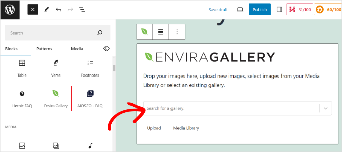 Envira gallery block Envira gallery block