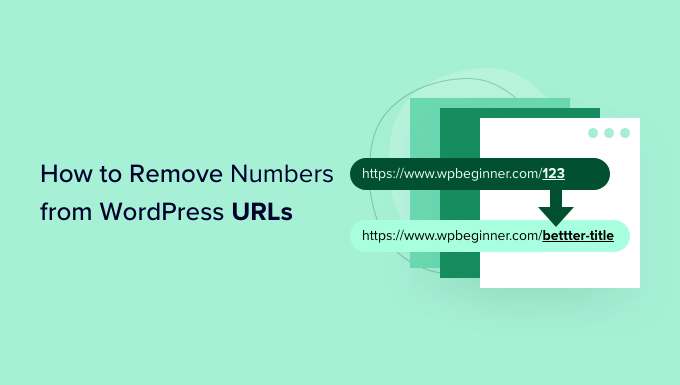 Come rimuovere i numeri dagli URL di WordPress