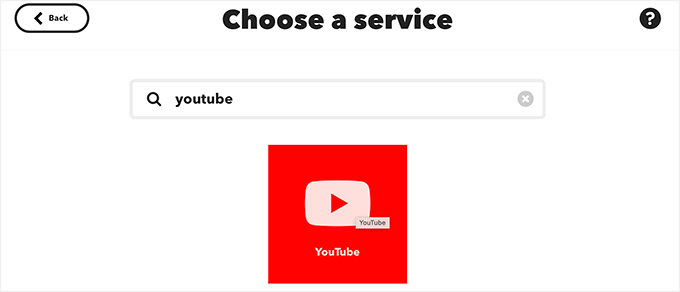 Select YouTube Select YouTube
