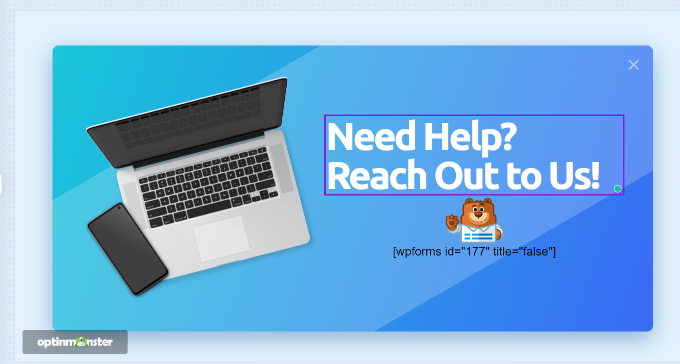 コンタクトフォームのショートコードを見る