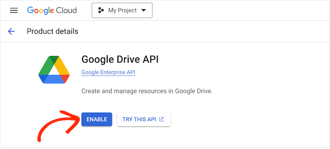 Como habilitar a API do Google Drive Como habilitar a API do Google Drive