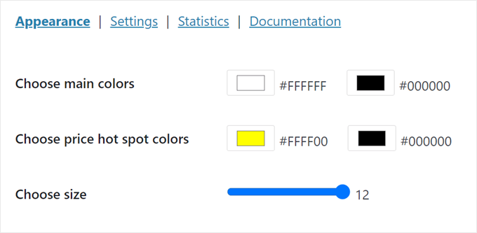 Bright Links Preview's settings to change colors and size Bright Links Preview's settings to change colors and size
