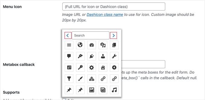 Browse the Dashicons Browse the Dashicons
