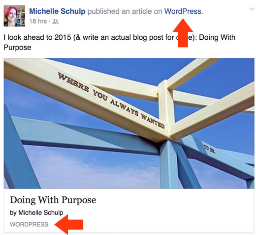 Stato di Facebook dirottato da JetPack publicize