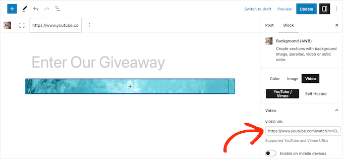 How to customize a YouTube background video in WordPress How to customize a YouTube background video in WordPress