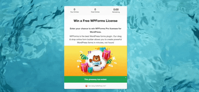 An example of a YouTube video background in WordPress An example of a YouTube video background in WordPress