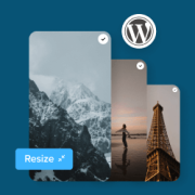 Como redimensionar em massa imagens grandes em miniaturas do WordPress