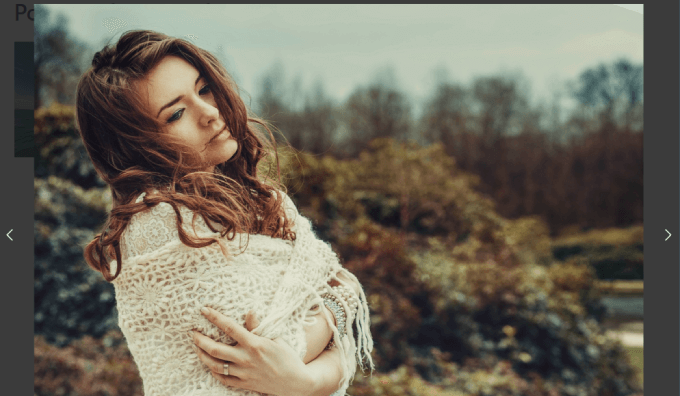 lightbox example lightbox example