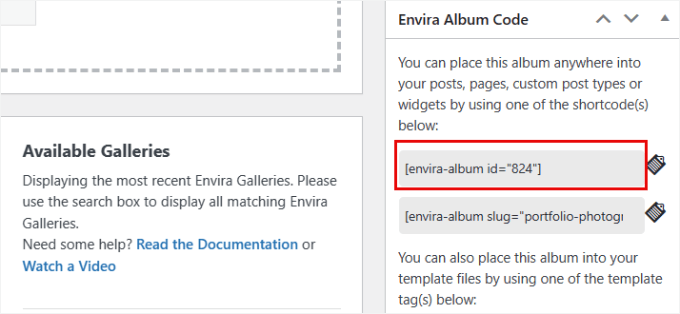 envira album code envira album code