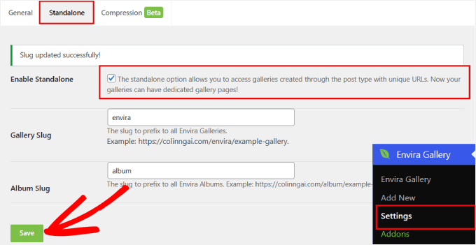 Envira standalone Envira standalone