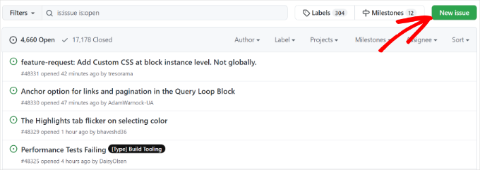 Crear una nueva incidencia