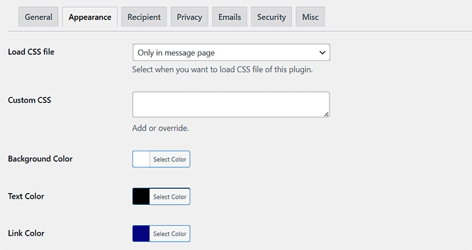 Dostosuj wygląd systemu prywatnych wiadomości w Front End PM