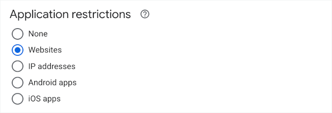 Choosing Websites as the App Restrictions Choosing Websites as the App Restrictions