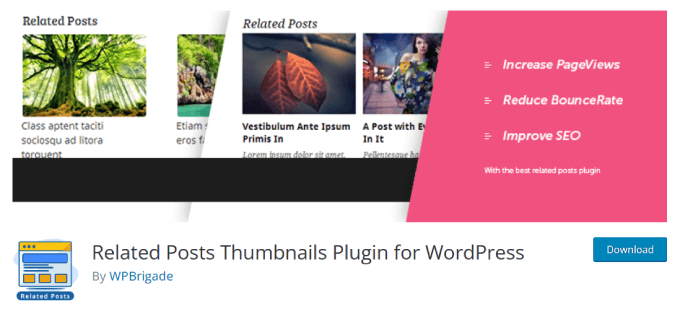 Plugin Related Posts Thumbnails per WordPress