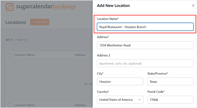 Add location name in Sugar Calendar Bookings Add location name in Sugar Calendar Bookings