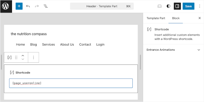 Adding the shortcode to header Adding the shortcode to header