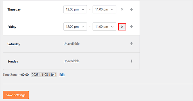 Make a day unavailable in your schedule in Sugar Calendar Bookings Make a day unavailable in your schedule in Sugar Calendar Bookings