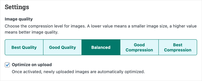 reSmush.it Image Quality Settings reSmush.it Image Quality Settings