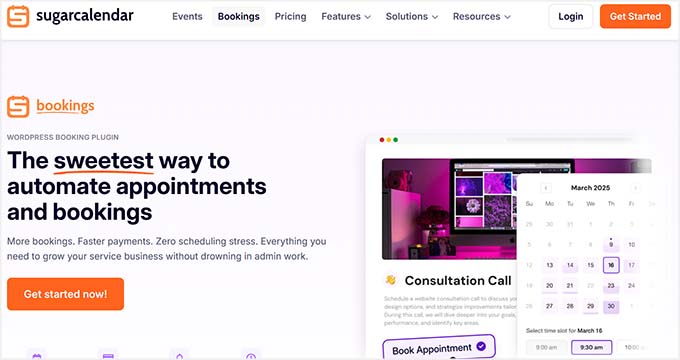 Sugar Calendar Bookings plugin Sugar Calendar Bookings plugin