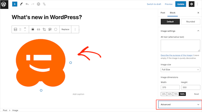 CSS ile bir resme kenarlık eklemek için Gelişmiş bölümü