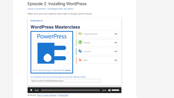 A Subscribe button created using shortcode A Subscribe button created using shortcode