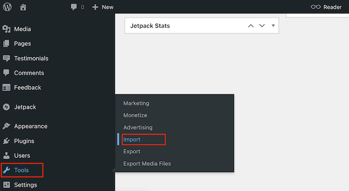 How to restore a deleted WordPress blog using the built-in Import tool How to restore a deleted WordPress blog using the built-in Import tool