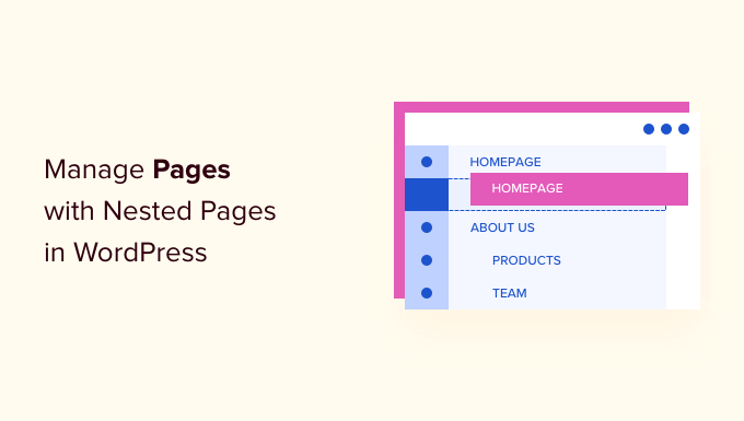 Seiten mit Nested Pages in WordPress verwalten