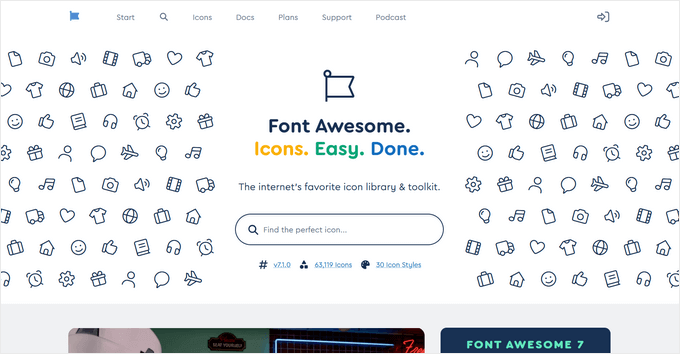 Font Awesome
