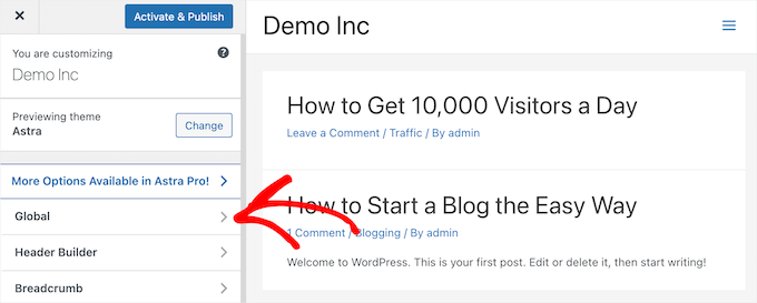 Förhandsgranska och testa nytt WordPress-tema Förhandsgranska och testa nytt WordPress-tema