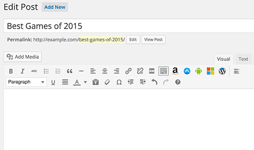 Appbox-knappar i WordPress visuella inläggsredigerare Appbox-knappar i WordPress visuella inläggsredigerare