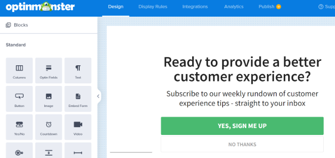 Edit your welcome gate campaign Edit your welcome gate campaign