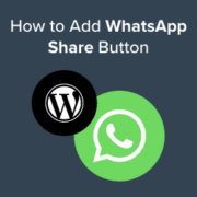 Como adicionar o botão de compartilhamento do WhatsApp no WordPress