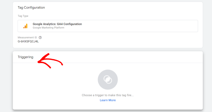 Add a trigger Add a trigger