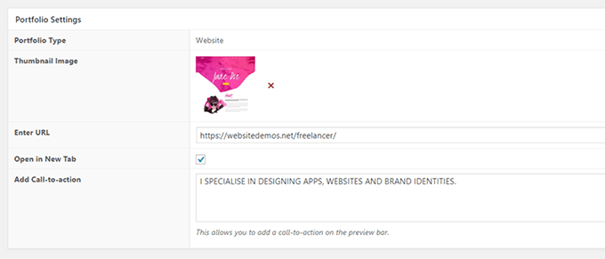 Add portfolio items Add portfolio items