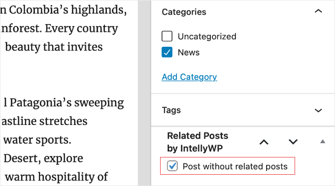 İlgili Yazılar Onay Kutusu Olmayan Yazılar