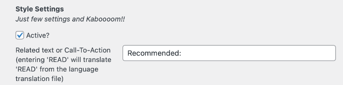 İlgili Yazılar Görüntülenirken Kullanılacak Metni Seçme