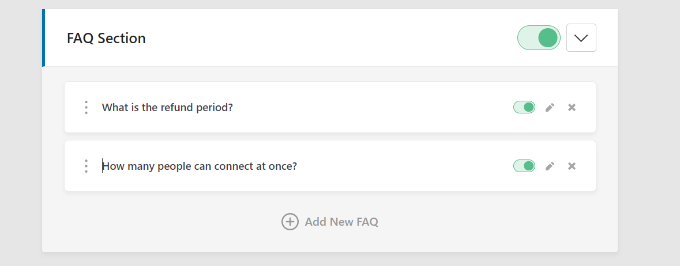 Add more FAQs Add more FAQs