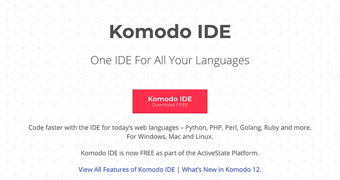 Komodo IDE Komodo IDE
